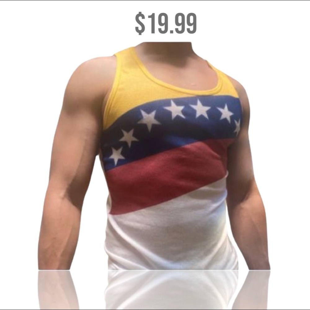 Venezuelan tank top 100% Cotton.